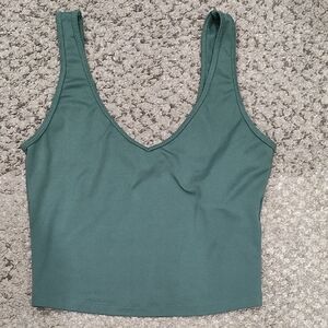 Hollister Teal Crop Top